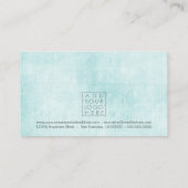Cartes de programme de fidélité de salon de (Dos)