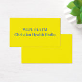 Cartes de promo WLPU 91.1 FM (Bureau)