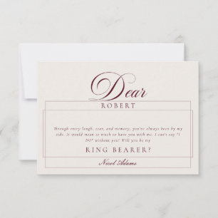 Cartes de Proposition Classiques de Porte-Alliance