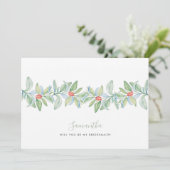 Cartes de proposition de la Bridesmaid Watercolor  (Debout devant)