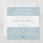 Cartes de proposition de la femme d'épouse - Fianç (Dos)