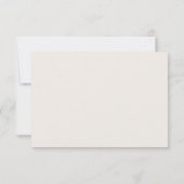Cartes de proposition de mariage Classiques Ivory (Dos)