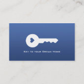 Cartes de prudence d'entreprise immobilière (Dos)