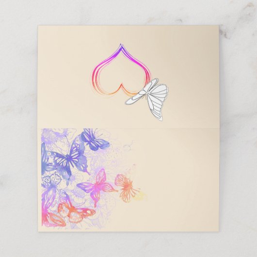 Cartes de puces arc-en-ciel (Extérieur déplié)