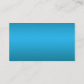 Cartes de puces florales violettes et turquoise (Dos)