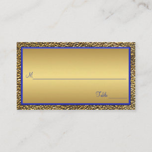 Cartes de puces Royal Blue et Gold