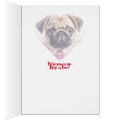 Cartes de pug (Intérieur (Droit))