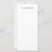 CARTES DE RACK DES TRAINS À VAPEUR (Dos)