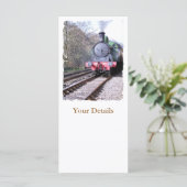 CARTES DE RACK DES TRAINS À VAPEUR (Debout devant)