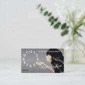 Cartes de rappel de rendez-vous de coiffeur (Debout devant)