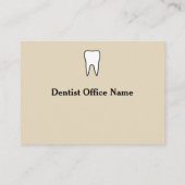 Cartes de rappel de rendez-vous de dentiste (Dos)