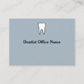 Cartes de rappel de rendez-vous pour dentiste (Dos)