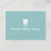 Cartes de rappel de rendez-vous pour dentiste | bu (Dos)