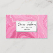 Cartes de rappel de rendez-vous Salon de coiffure (Devant)