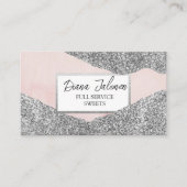 Cartes de rappel de rendez-vous Texture rose (Devant)