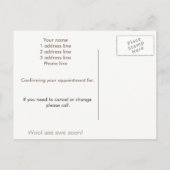 Cartes de rappel pour brebis : Cartes de rappel (Dos)