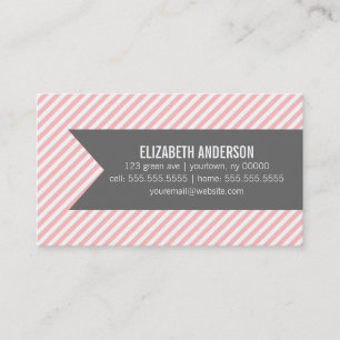 Cartes de rappel sociales en rose