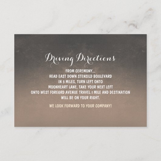 Cartes de réception de fleurs de pêche en pot de m (Dos)