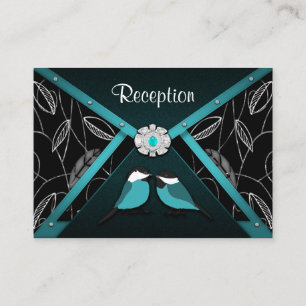 Cartes de réception de mariage pour Inséparables A