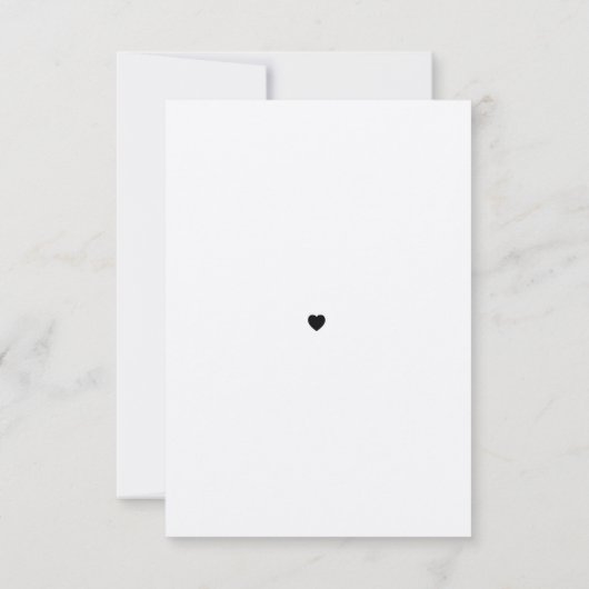 Cartes de réception de mariage rustiques Écriture  (Dos)