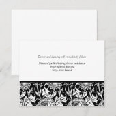 Cartes de réception de modèle (Devant / Derrière)