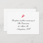 Cartes de réception "Deep Sea" (Devant / Derrière)