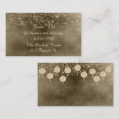 Cartes de Réception des Lanternes d'ivoire (Devant / Derrière)