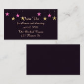 Cartes De Réception Des Nuits Arabes (Devant / Derrière)