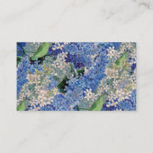 Cartes De Réception Lilacs vintages (Dos)