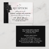 Cartes de réception pour chauves-souris noires got (Devant / Derrière)