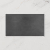 Cartes de réception Wild Purple Rose Chalkboard (Dos)