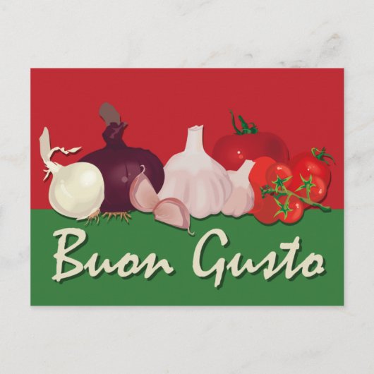 Cartes de recette Buon Gusto (Devant)