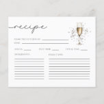 Cartes de recette de Fête des mariées Pearls & Pro<br><div class="desc">Capturez l'essence de votre douche nuptiale avec nos Cartes de recettes Fêtes des mariées Pearls & Prosecco ! Ces cartes magnifiquement conçues sont le moyen idéal de recueillir des recettes et des souhaits bien-aimés de vos invités, en veillant à ce que les souvenirs de votre journée spéciale dernier une vie....</div>