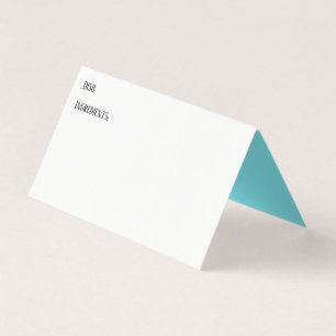 Cartes de recette de plat à partager avec accent t