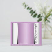 Cartes de Recette Purple Clair (Debout devant)