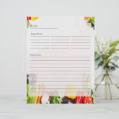 Cartes de recette recto recto recto recto double f (Debout devant)