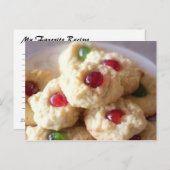 Cartes de recette vides (Devant / Derrière)