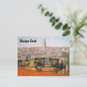Cartes de recettes Art italien (Debout devant)