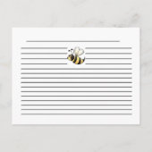 Cartes de recettes aux cerises Bumble Bee (Dos)
