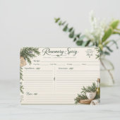 Cartes de recettes botaniques (Debout devant)