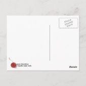 Cartes de recettes de cerise par courrier (Dos)