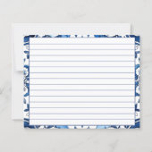 Cartes de recettes de Fête des mariées de citron m (Dos)