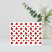 Cartes de recettes de fraises rouges (Debout devant)