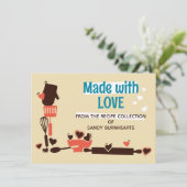 Cartes de recettes de livres de cuisine (Debout devant)