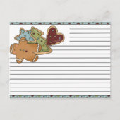 Cartes de recettes de Noël (Devant)