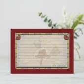Cartes de recettes de vacances (Debout devant)