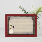 Cartes de recettes de vacances (Debout devant)