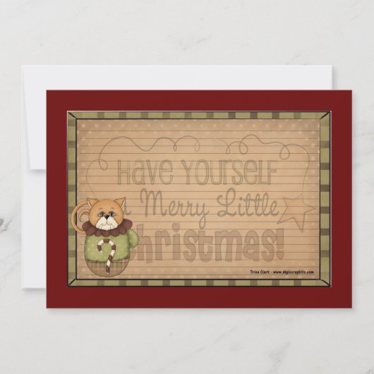 Cartes de recettes de vacances (Devant)