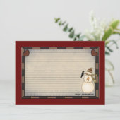 Cartes de recettes de vacances (Debout devant)