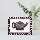 Cartes de recettes d'impression Zebra Time Chic Te (Debout devant)